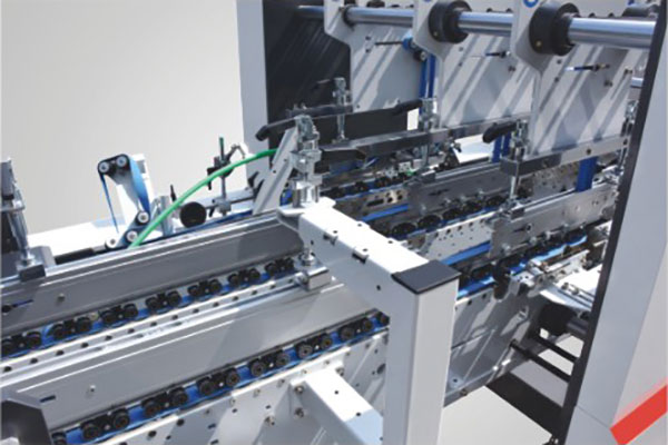 Automatic 4 and 6 Corner Folder Gluer Machine
