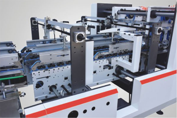 Automatic 4 and 6 Corner Folder Gluer Machine