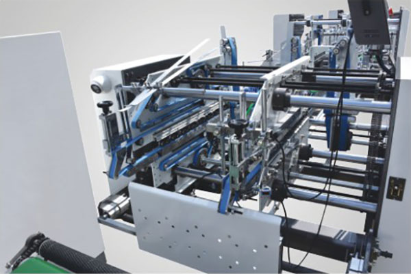 Automatic 4 and 6 Corner Folder Gluer Machine