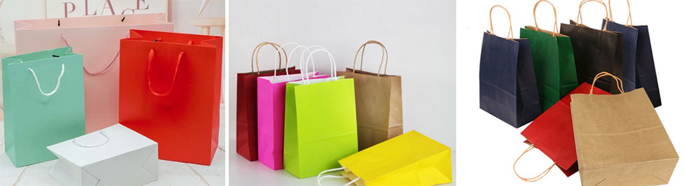 Paper Bag Machine With Twisted Handle